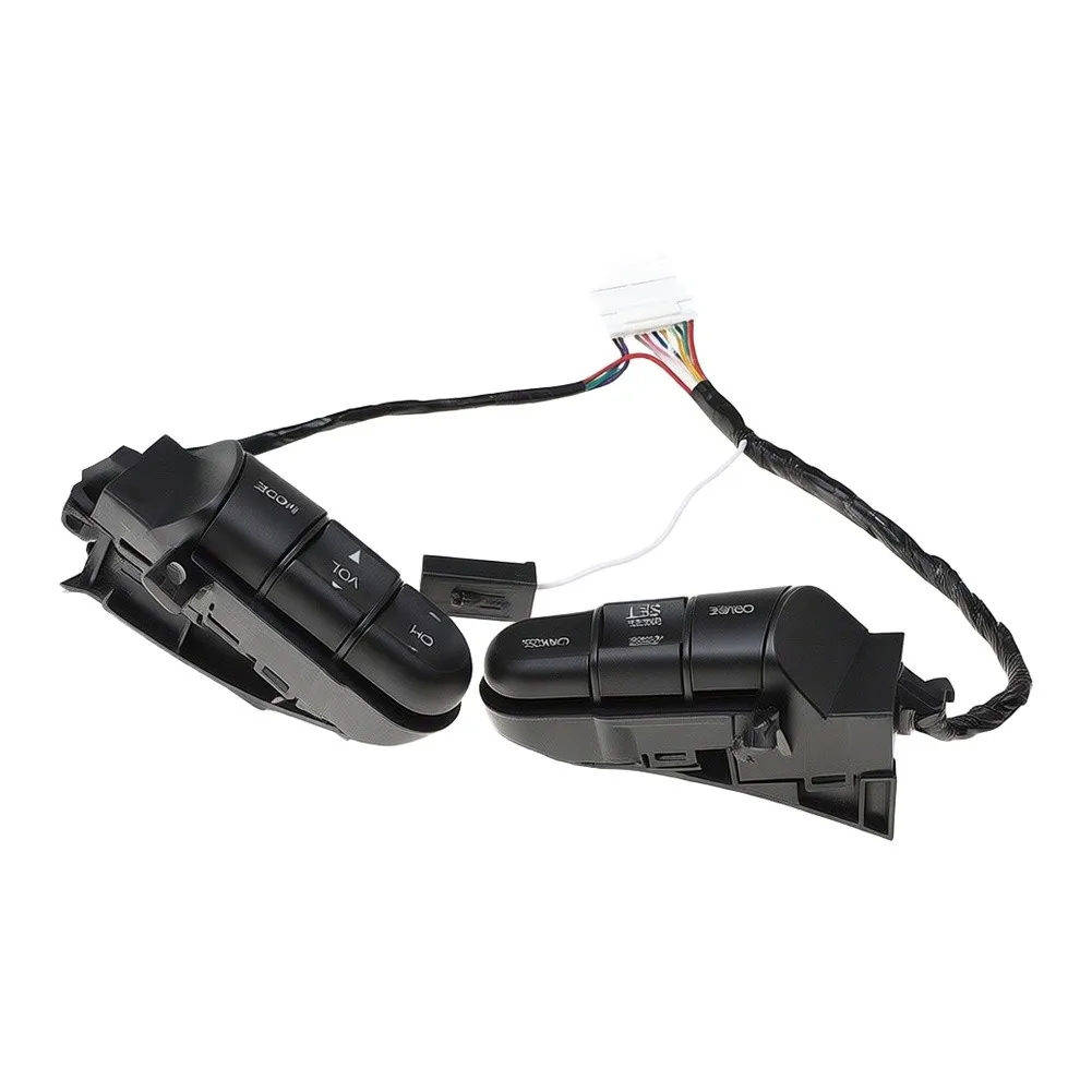 Wheel Audio Button Steering Wheel Switch ABS Material Construction Lightweight Design Easy Installation Process
