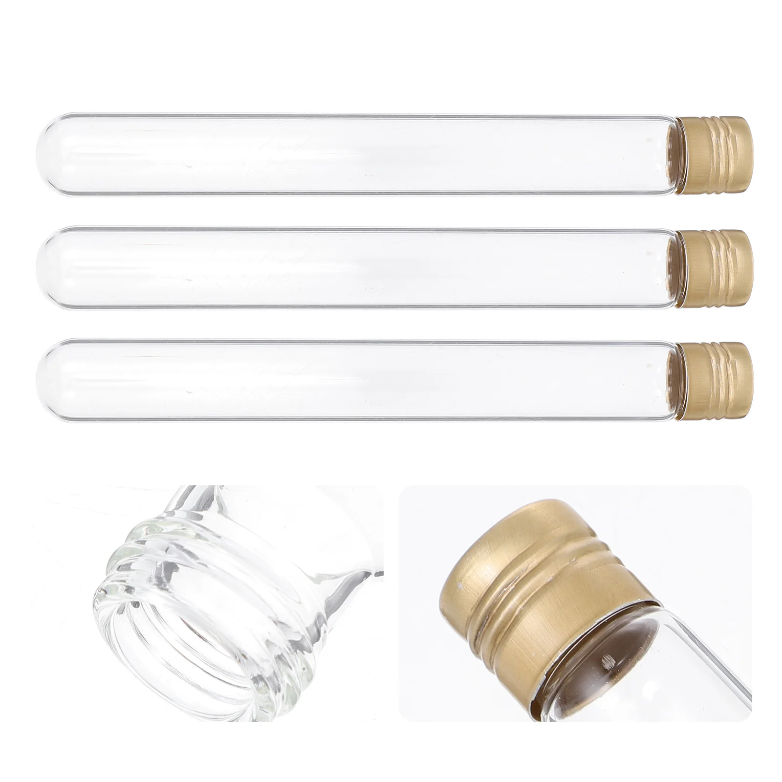 

5Pcs Screw Neck Sample Tubes Leak Proof Storage Tubes for Hospital Blood Testing Nasal Swabs Sample Tube