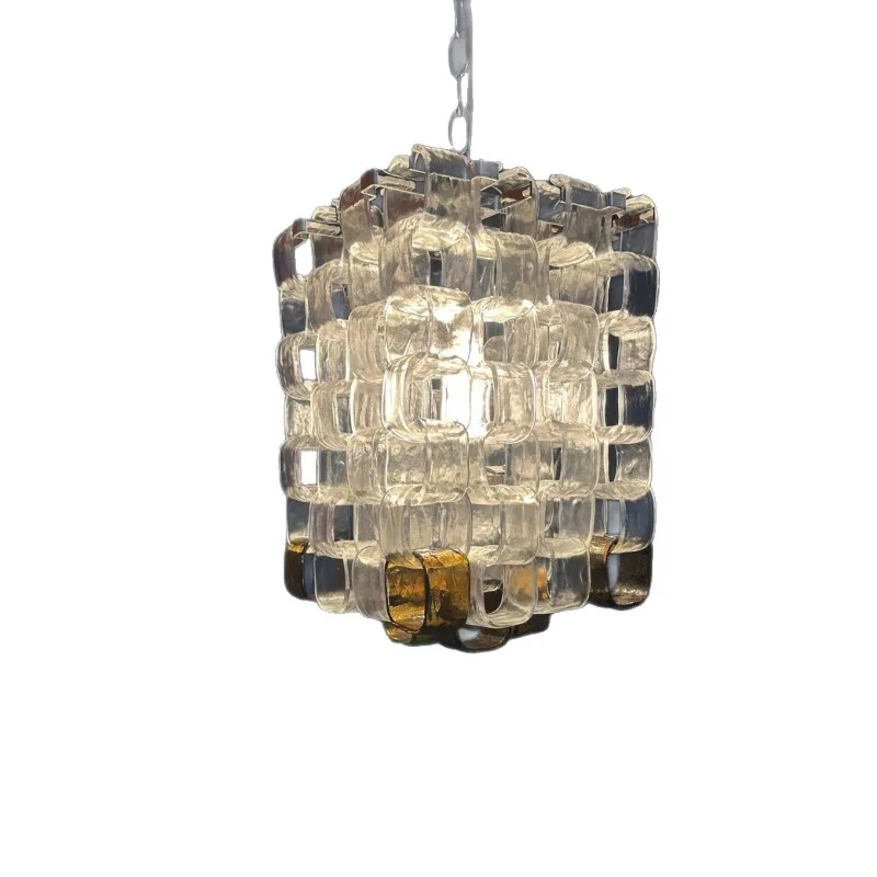 

Французская средневековая стеклянная маленькая люстра, светильник для коридора, роскошный светильник для спальни, креативные лампы.