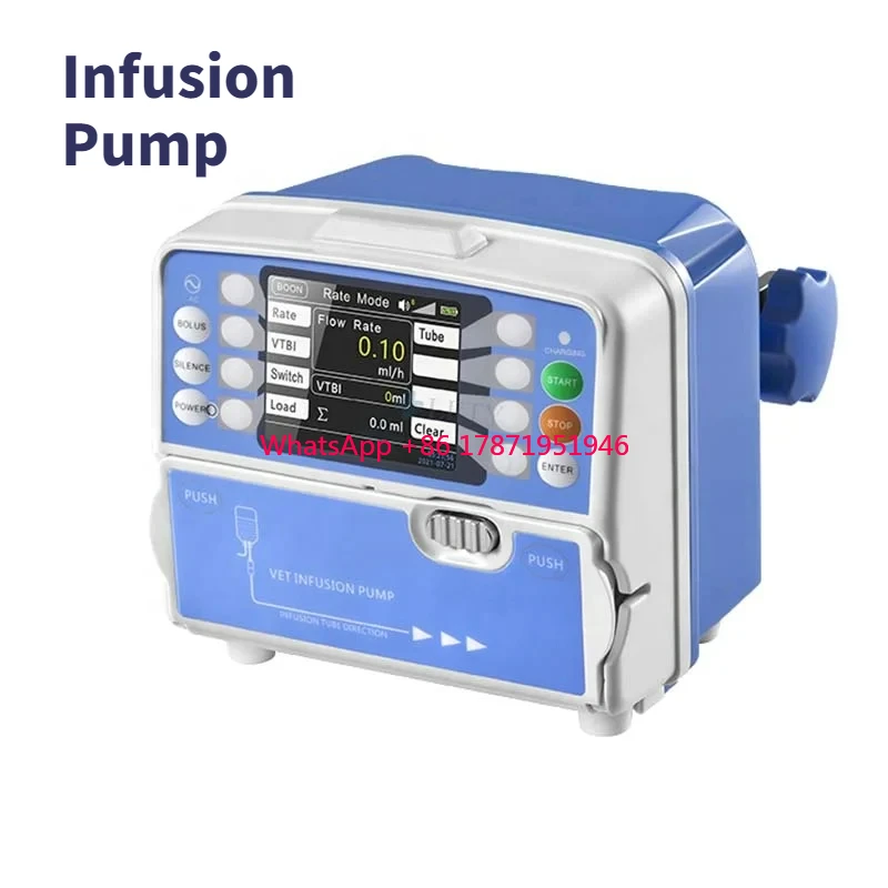 Multiple Liquid Delivery Modes Available 5ml 3ml 10ml Removable Pump Body Vet Syringe Infusion Pump For Pet Use Vet Syringe