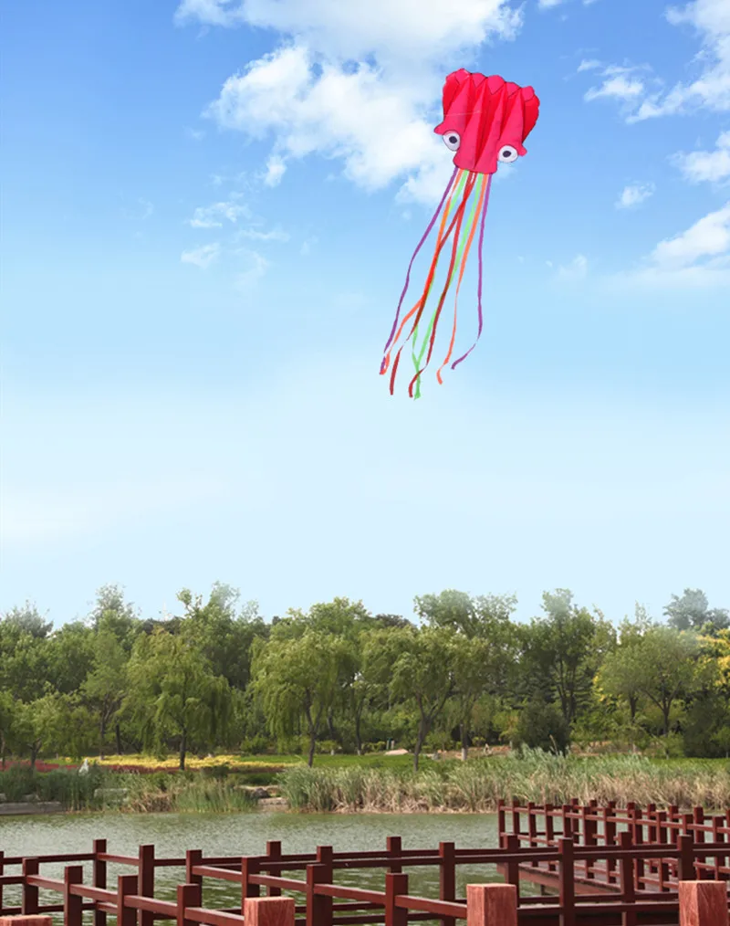 Octopus vliegers vliegen Zachte vliegers buitenspeelgoed voor kinderen vliegers fabriek windzakken professionele windvliegers koi opblaasbare vliegers