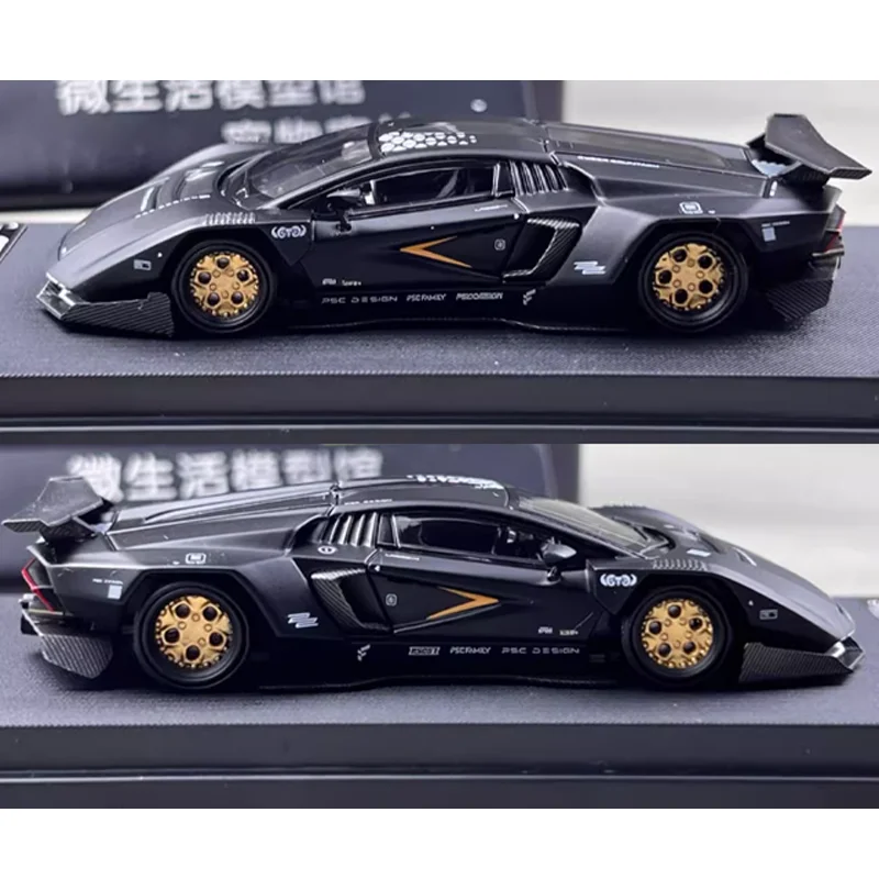TimeMicro × PSC DESIGN 1/64 LP800-4 HEC alliage jouet véhicule à moteur moulé sous pression en métal modèle cadeaux