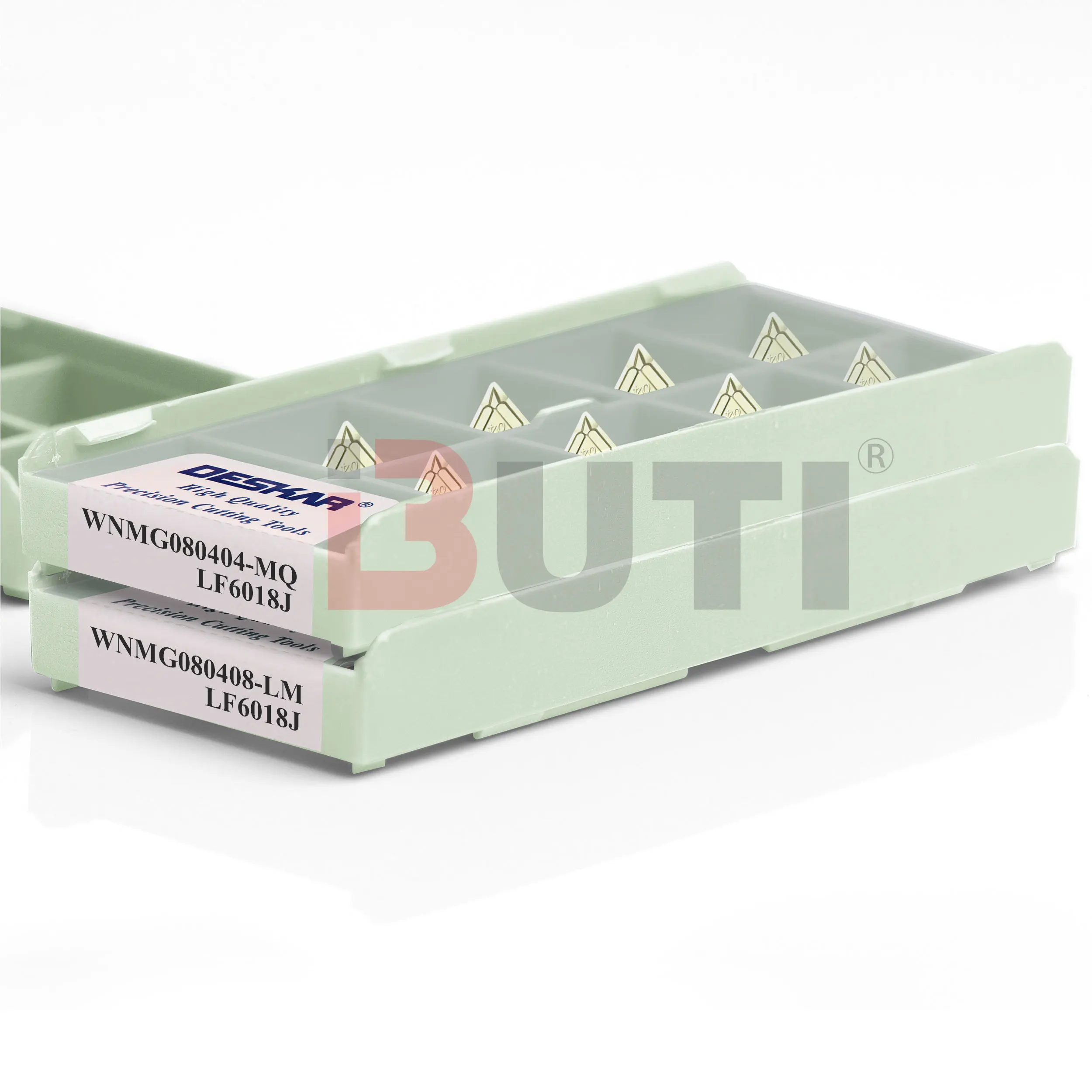 WNMG080404/WNMG080408-MQ MA MS LM LF6018J DESKAR 100% hoja de torno CNC Circular exterior Original serie WNMG cuchillas de acero inoxidable