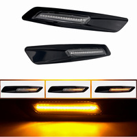 For BMW 1 3 5 Series for F30 E90 E91 E92 E93 E46 E60 E61 F10 New Blinker LED Dynamic Side Marker Turn Signal Lights Auto Parts