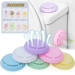 Round Solid Air Fresheners Toilet Aromatherapy Lasting Deodorization Solid Air Freshener for Bedroom Wardrobe Car Household