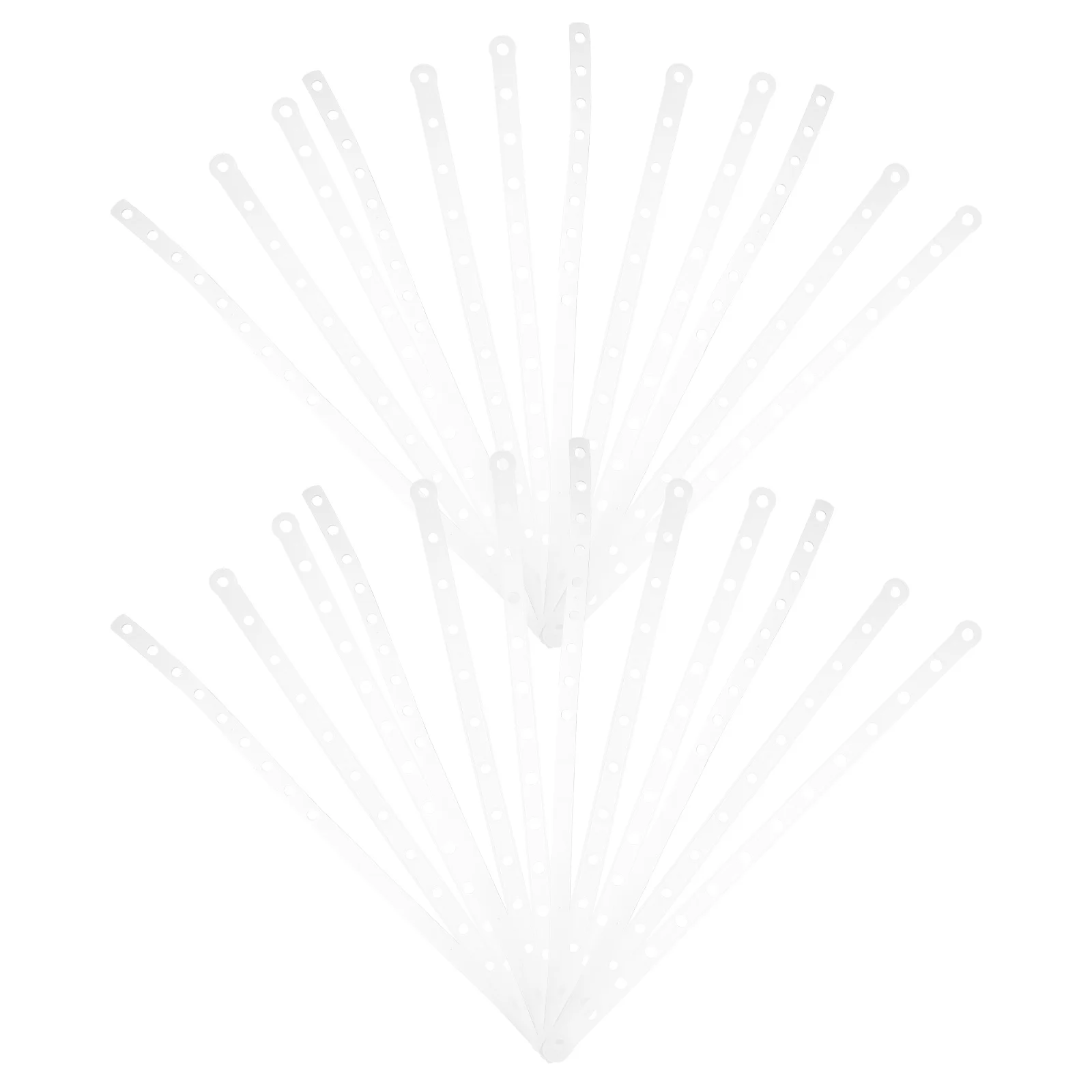 

30 Pcs Clothes Hangers Connection Strip Closet Display Strips Hanging Suit Garment Connectors Connecting Extendable Hooks