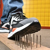 Indestructible Safety Shoes Men Steel Toe Shoes - Image 2
