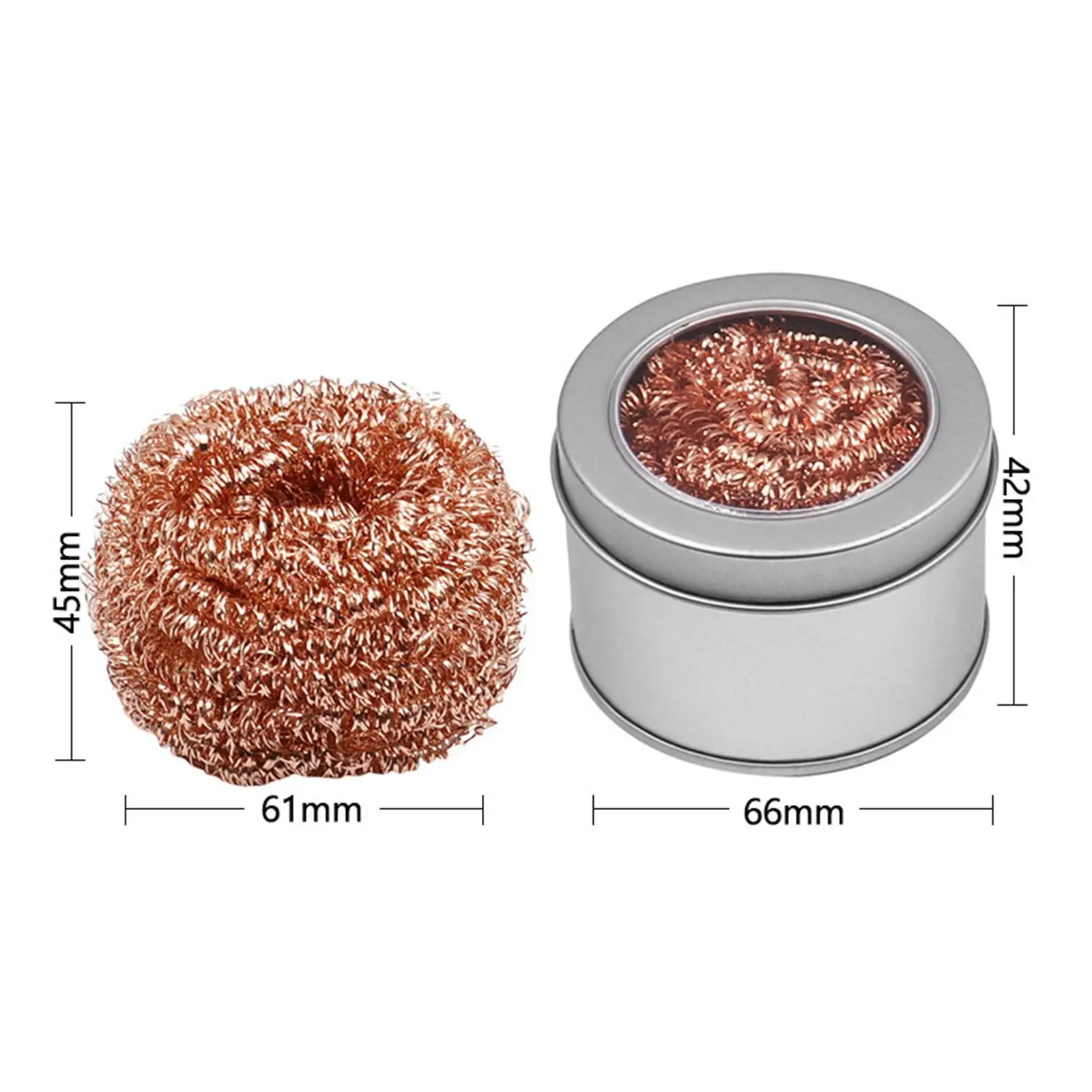 3Pcs Soldering Tip Cleaners High Performance Durability Portable Easy to Use