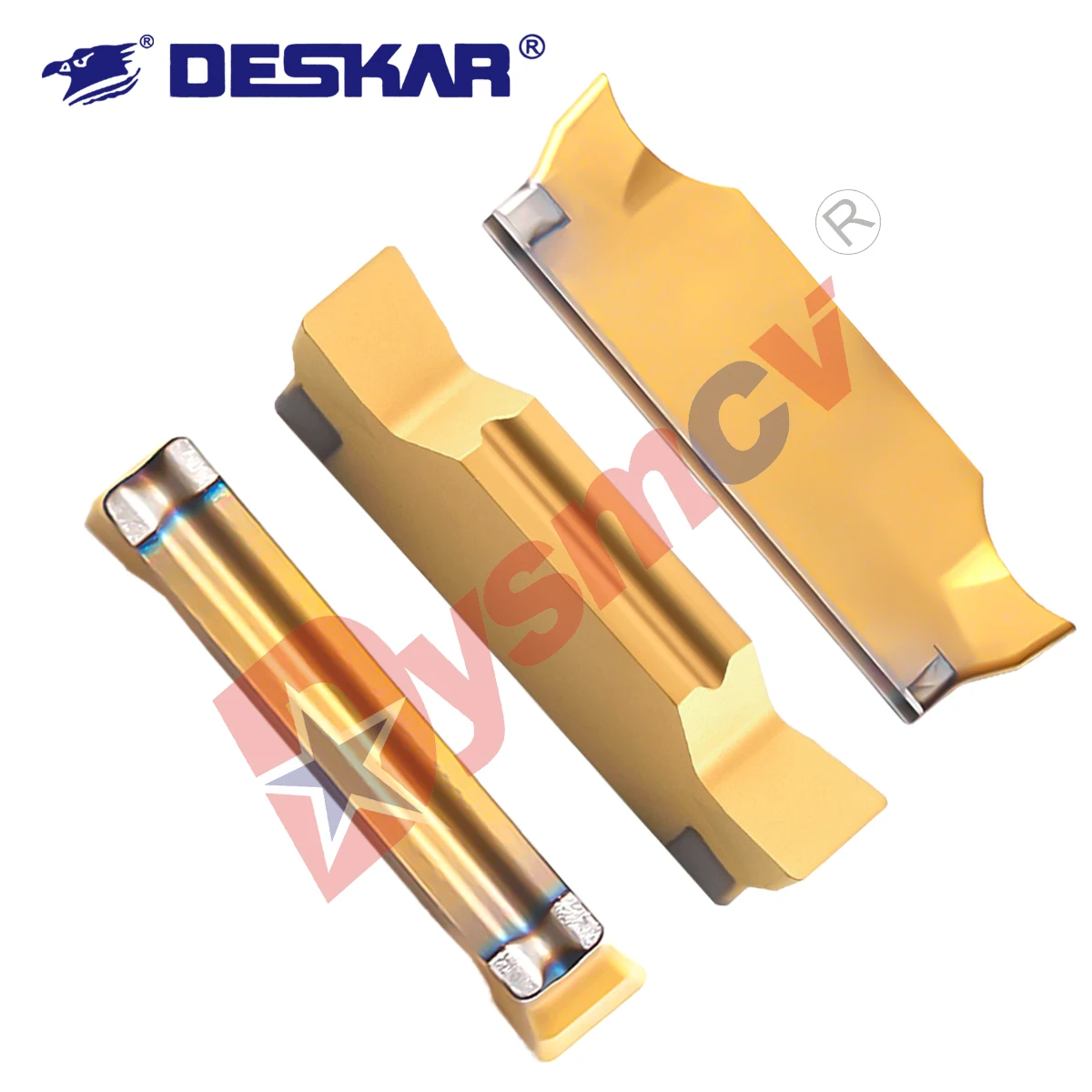 DESKAR 100% Original CNC Slotting ใบมีด MGGN200 MGGN300 MGGN400-JV LF6028 เครื่องจักรกลชิ้นส่วนเหล็กความแข็งสูงเครื่องกลึงโลหะเครื่องมือ