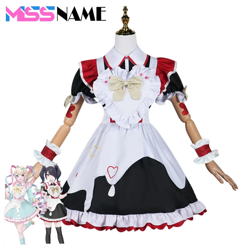 

Ame Ame-chan Maid Cosplay Needy Streamer Overload Cosplay Costume Party Clothing Role Play Comic Con Wigs Coser Prop