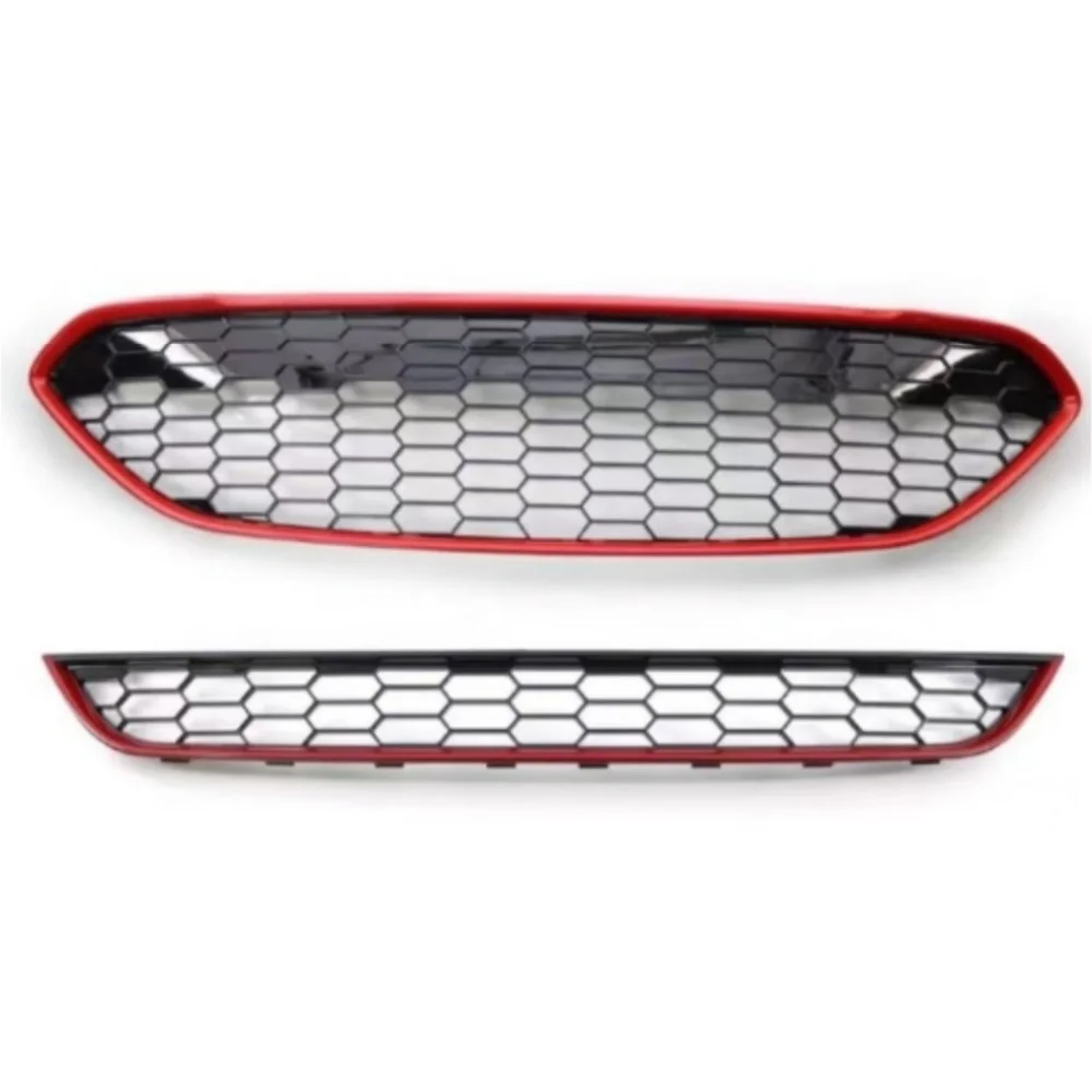 For 2013-2017 Ford Fiesta Zetec-S JA8 MK7 front bumper grille modification honeycomb grille ST model 1778260