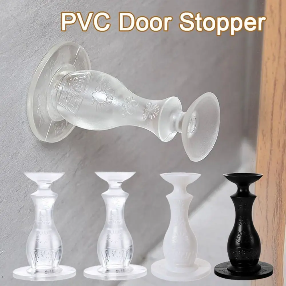 1Pcs Clear Silicone Mute Self Adhesive Door Stopper Bumper Door Suction Door Rear Retainer Wall Protectors  Door Holders