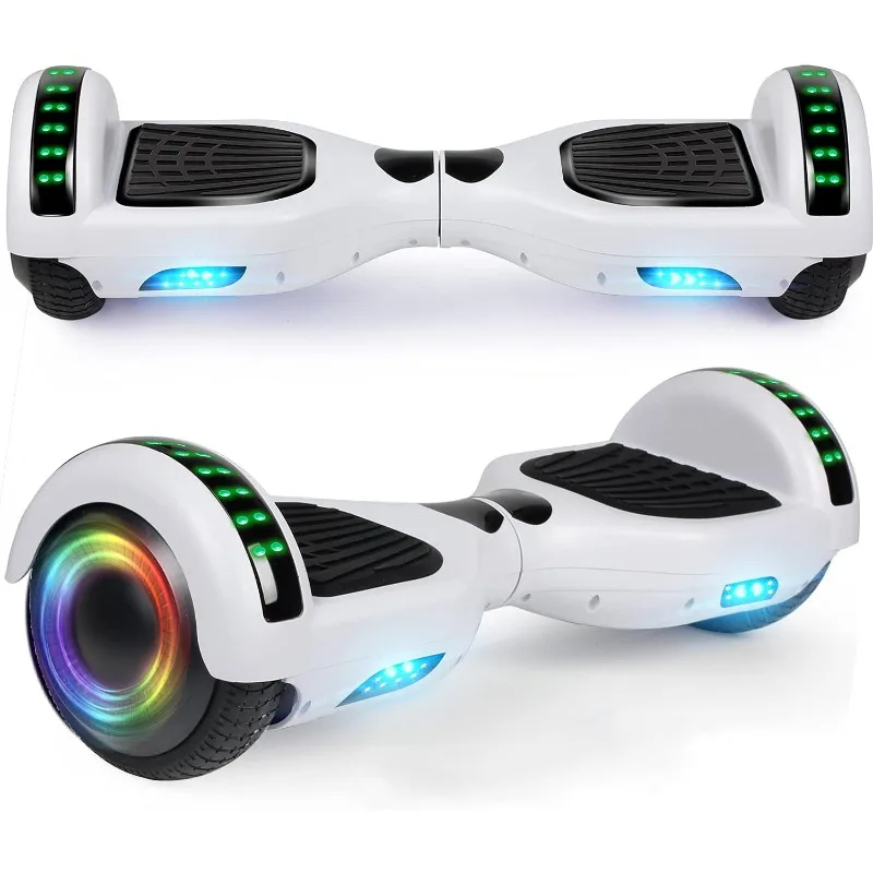 

LIEAGLE Hoverboard, 6.5" Self Balancing Scooter Hover Board with Bluetooth Wheels LED Lights for Kids Adults