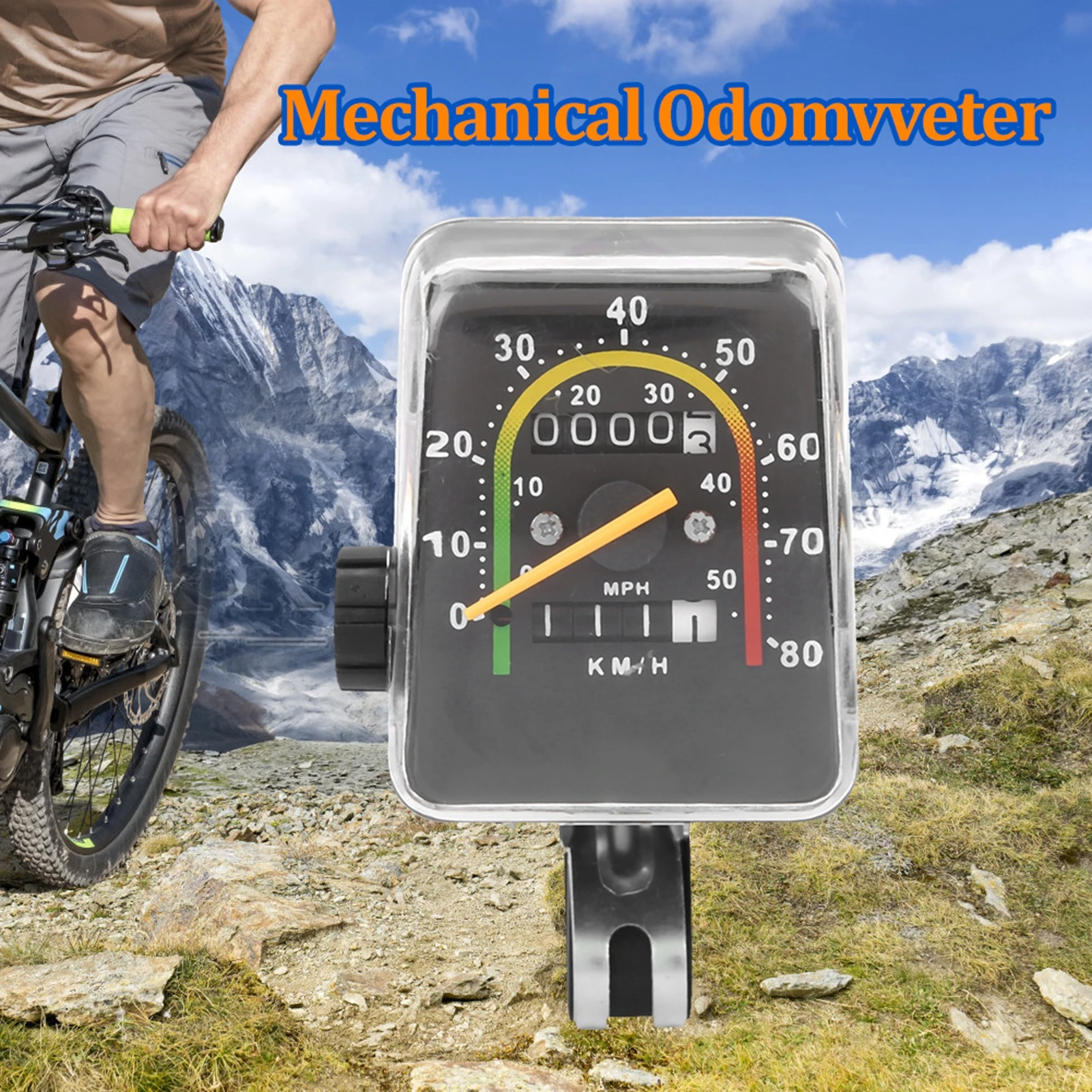 ZK30 Bicycle Computer Cycling Speedometer Bicycle Computer Mountain MTB Bike Code Table Waterproof Mechanical Odometer