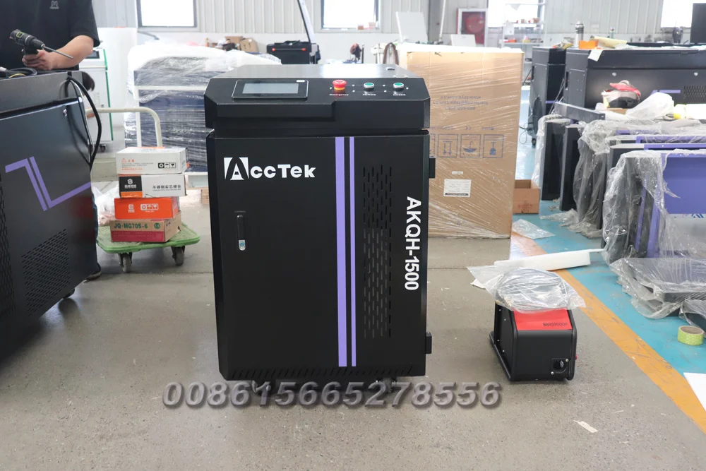 CW Fiber Lazer Rust Removal Handheld Cleaning Machine Laser Cleaner Welder Cutter 4mm 3KW Industrial Cleaning Machines
