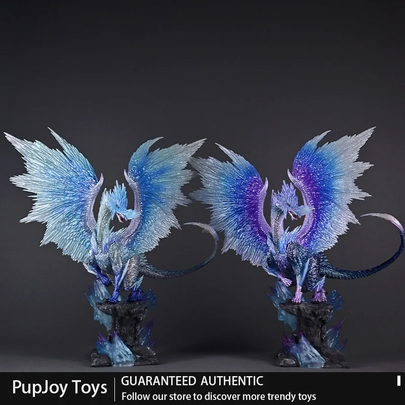 

Monster Hunter World Velkhana Ice Dragon Anime Game Pvc Collectible Figure Statue Ornament For Adult Collectors Home Display