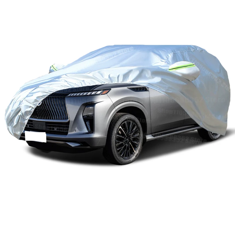 For Infiniti QX80 Car Cover Outdoor Protection Covers Snow Sunshade Waterproof Dustproof Exterior UV Car Accessories