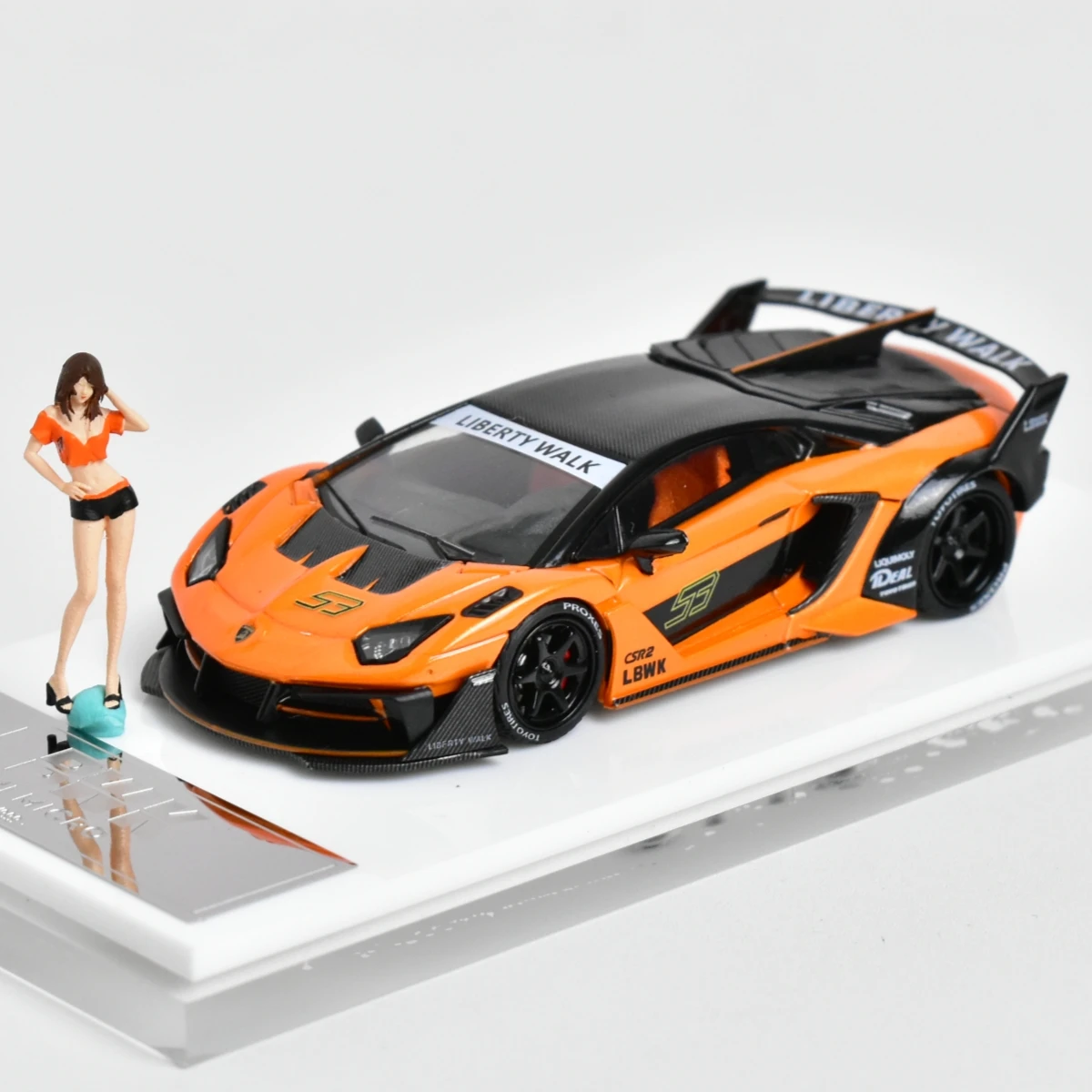 TM Time Micro 1:64 LP700 GTEVO Diecast Model Car