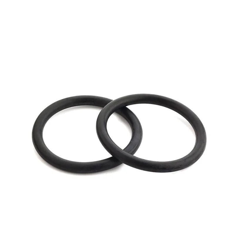 โอริงซิลิโคนยางสีดำ ขนาด 1/1.5/2/3 มม. ภายนอกเส้นผ่านศูนย์กลาง 3~80 มม. แหวนซีลปะเก็นกันรั่ว ทนน้ำมัน วัสดุ NBR