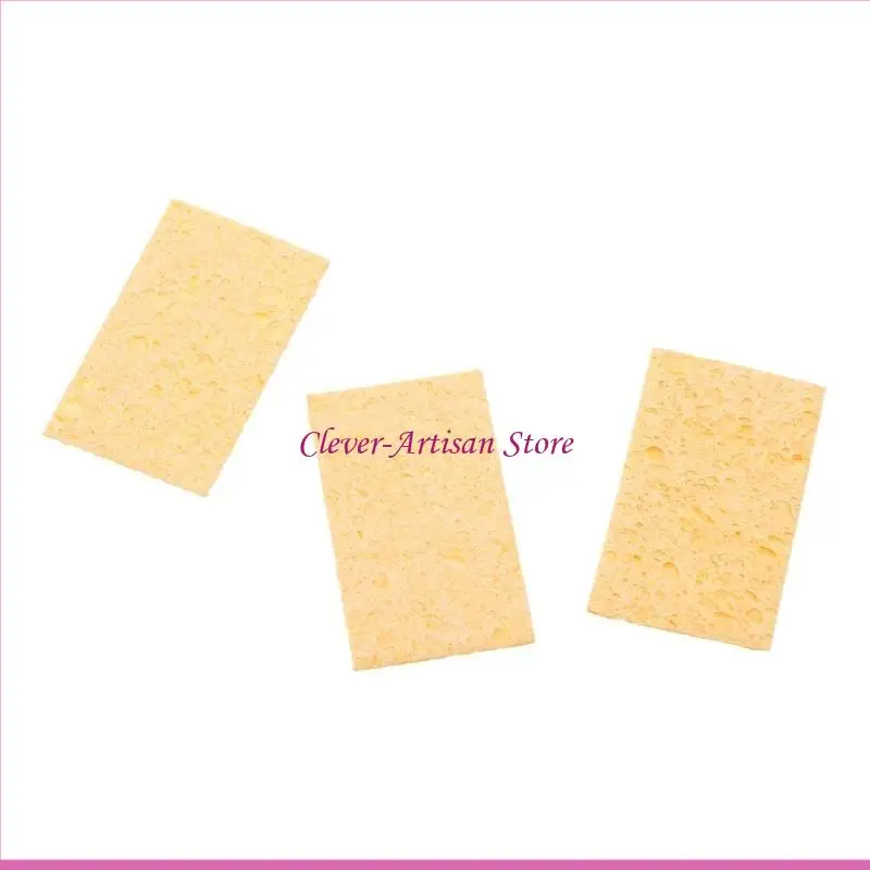 E06B Soldering Iron Cleaning Sponge High Temperature Resistant Welding Accessories