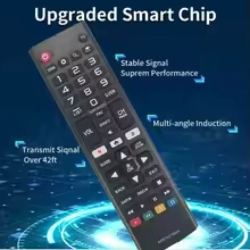 ABS AKB75375604 Remote Control 433MHz High Quality for LG Smart TV Replacement