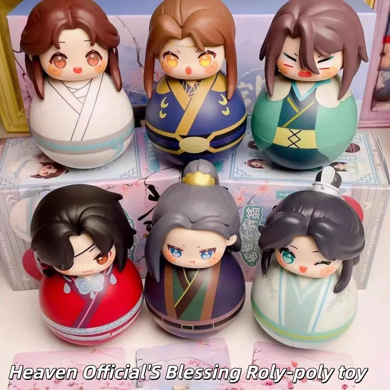 

Heaven Official'S Blessing Roly-Poly Toy Series Blind Box Huacheng Xielian Anime Peripheral Adult Kid Birthday Gifts Ornament