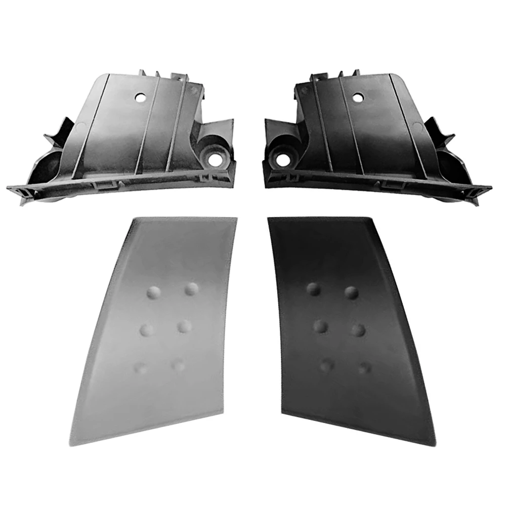 Capa interna cinza e preta para maçaneta de carro, para peugeot 107 toyota aygo citroen c1 2005-2014, fivela de porta, capa de mão, base de apoio de braço