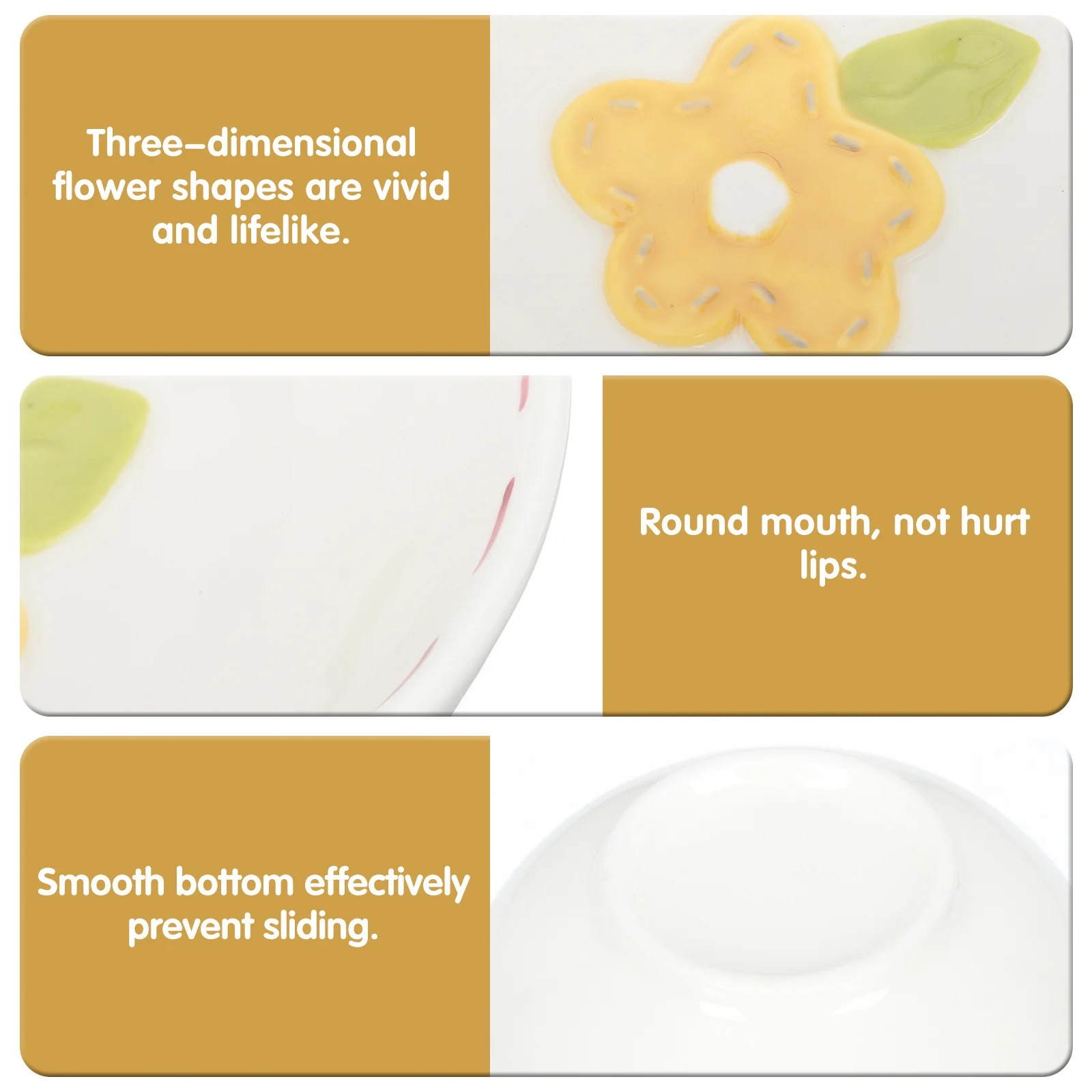

1Pcs Embossed Rabbit Lovely Small Ceramic Salad Bowl Versatile Seasoning Saucer Dining Tableware Rice Bowl Household Tableware
