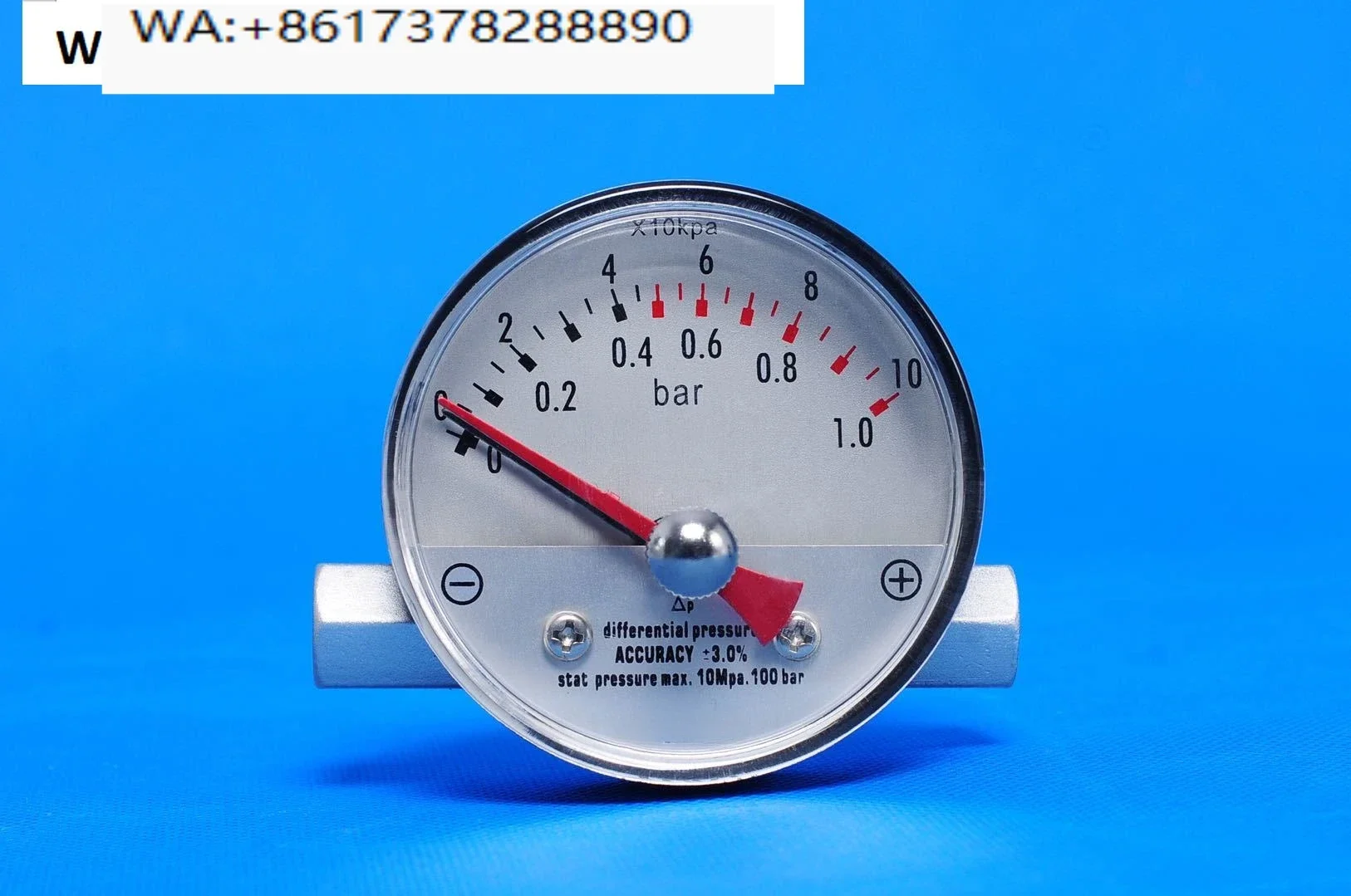 Natural gas differential pressure gauge/gas differential pressure gauge/filter Compressed air, gas pipeline