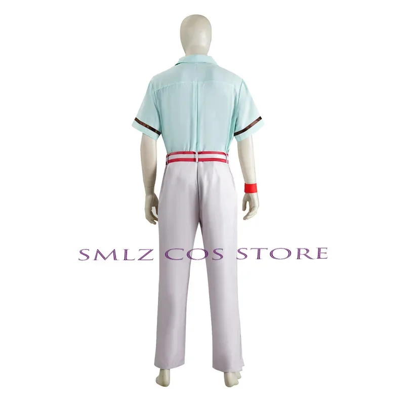 Minamoto Kou-Disfraz de Hanako-Kun de Anime, conjunto de pelucas de traje Minamoto Kou, uniforme de juego de fiesta de Halloween para mujer y hombre
