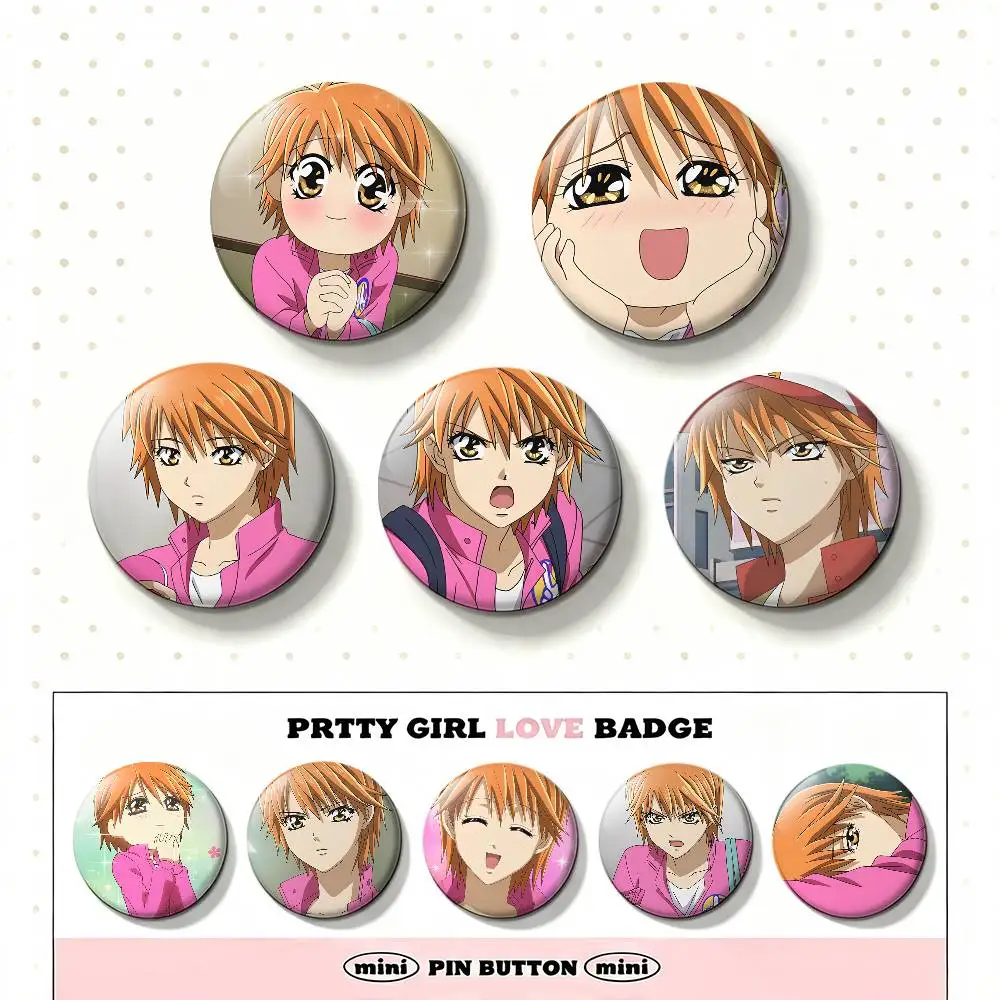 Anime S-Skip Beat Badges 25 32 44 58 75 mm Round Fans Collect Friends Gifts Brooch Souvenir