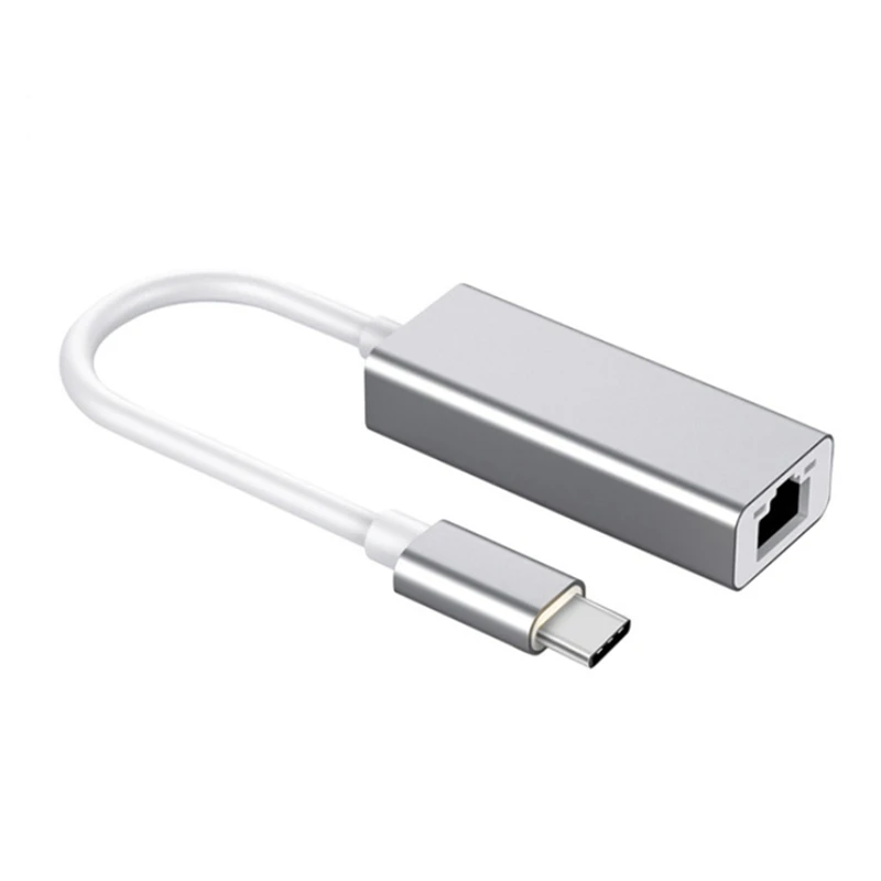 Type-C Gigabit Network Card USB-C To RJ45 Ethernet Adapter Network Card For  Pro Samsung Galaxy