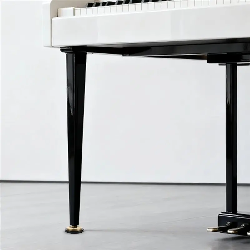 B48B-Piano Floor Protectors 4.06In Caster Cups, Coaster Footrest Wheel Leg Stoppers For Grand& Upright Models