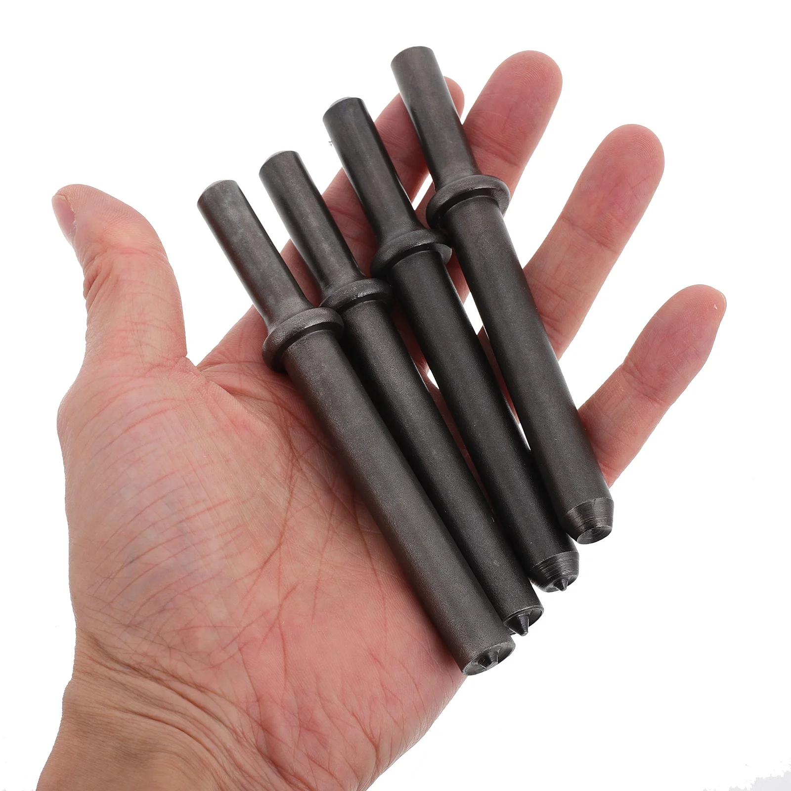 

4Pcs Pneumatic Air Hammer Bits Rivet Setting Tool Smoothing Tool Kit for Automotive Repair Riveting Work Air Hammer Chisel