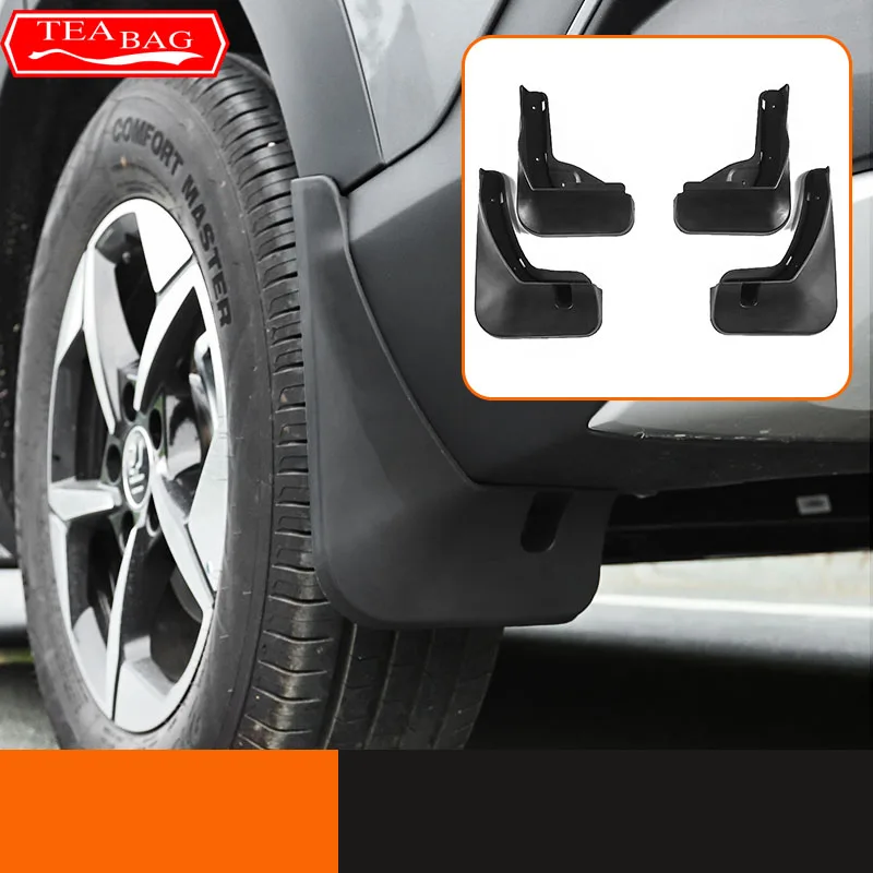 For BYD Yuan Pro Yuan UP EV 2024 Car Mudguards Plastic Fender Cover Rear Wheel Linining Mud Flaps Guard Cover Accessories