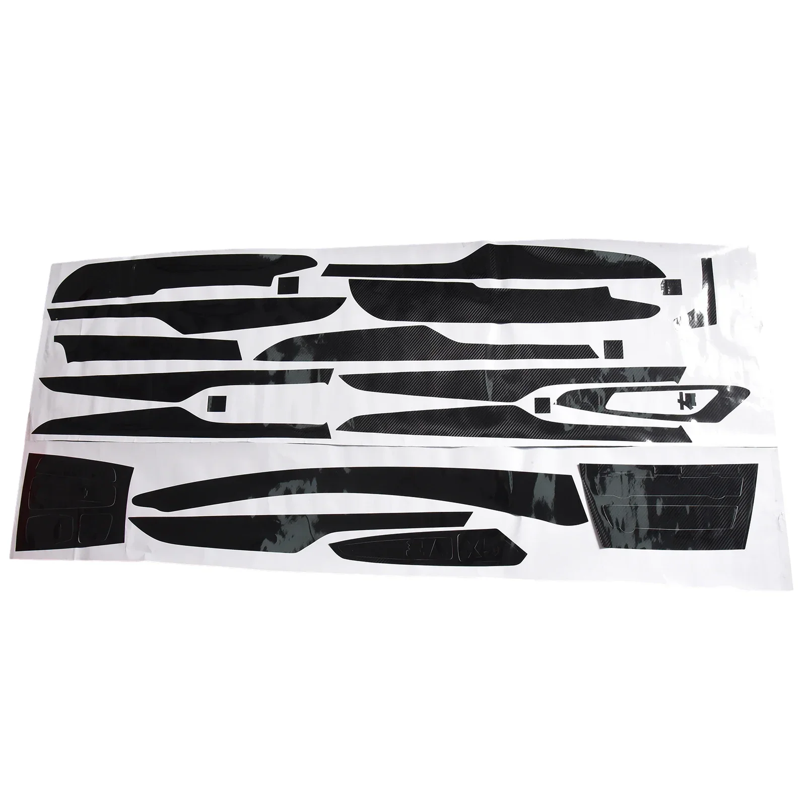 For BMW F15 2014-2018 Interior Stickers Carbon Fiber Glossy Modern Style For 2016 2017 2018 Special Film