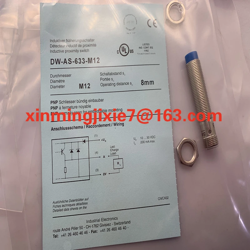 proximity switch  DW-AD-604-M12-120 DW-AD-611-M12-120 DW-AD-612-M12-120  DW-AS-633-M12 in stock sensor