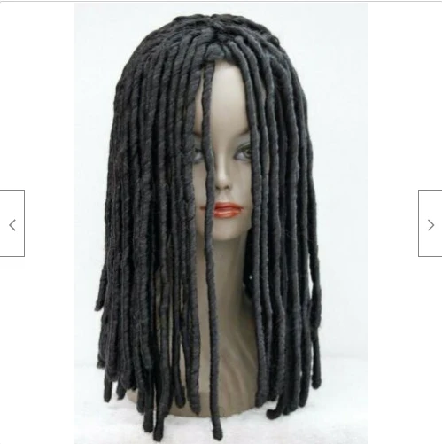 Fashion Dreadlock Style Wigs Long Curls Rolls Hair Drama Cosplay Party Wig