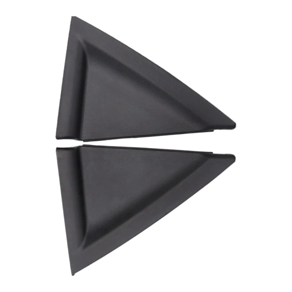 Black Rear Door Triangle Trim Panel For Kia Cerato For Spectra 2004 2009 Outside Molding Cover Plastic Replacement Part OE Spec