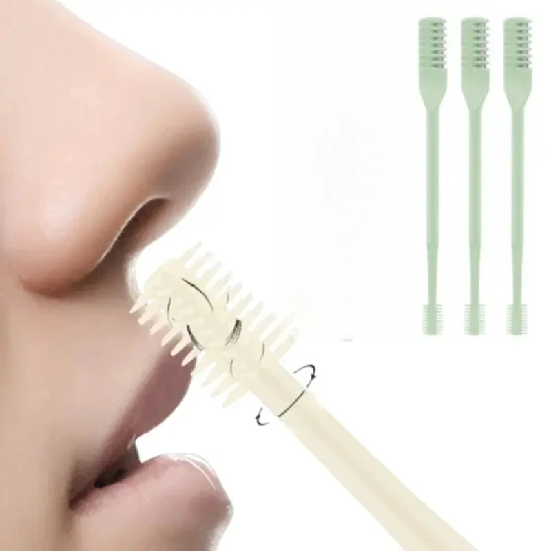 Manual Nostril Cavity Cleaning Nose Hair Razor Safe Women Men Hair Removal Tool Nose Hair Trimmer Shaving Razor Nose Trimmer