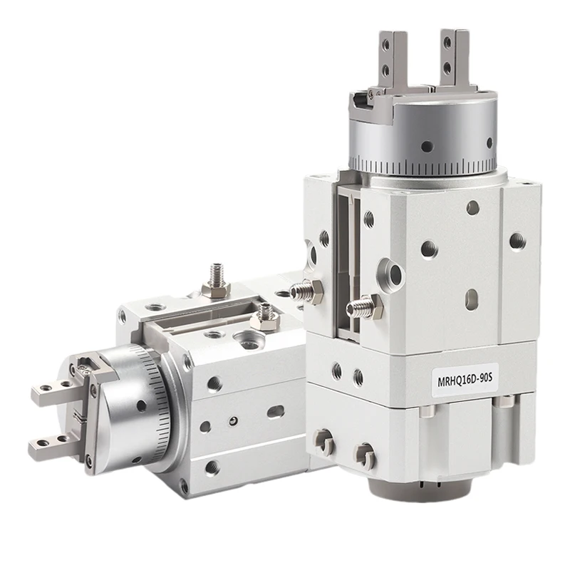 Électrovanne MRHQ10D-90S-N MRHQ16D-90S-N MRHQ20 MRHQ16 MRHQ25 Rotary Actuators Air Grippers Angular Air Pneumatic Cylinder Piston Cla Pneumatique — détail 4
