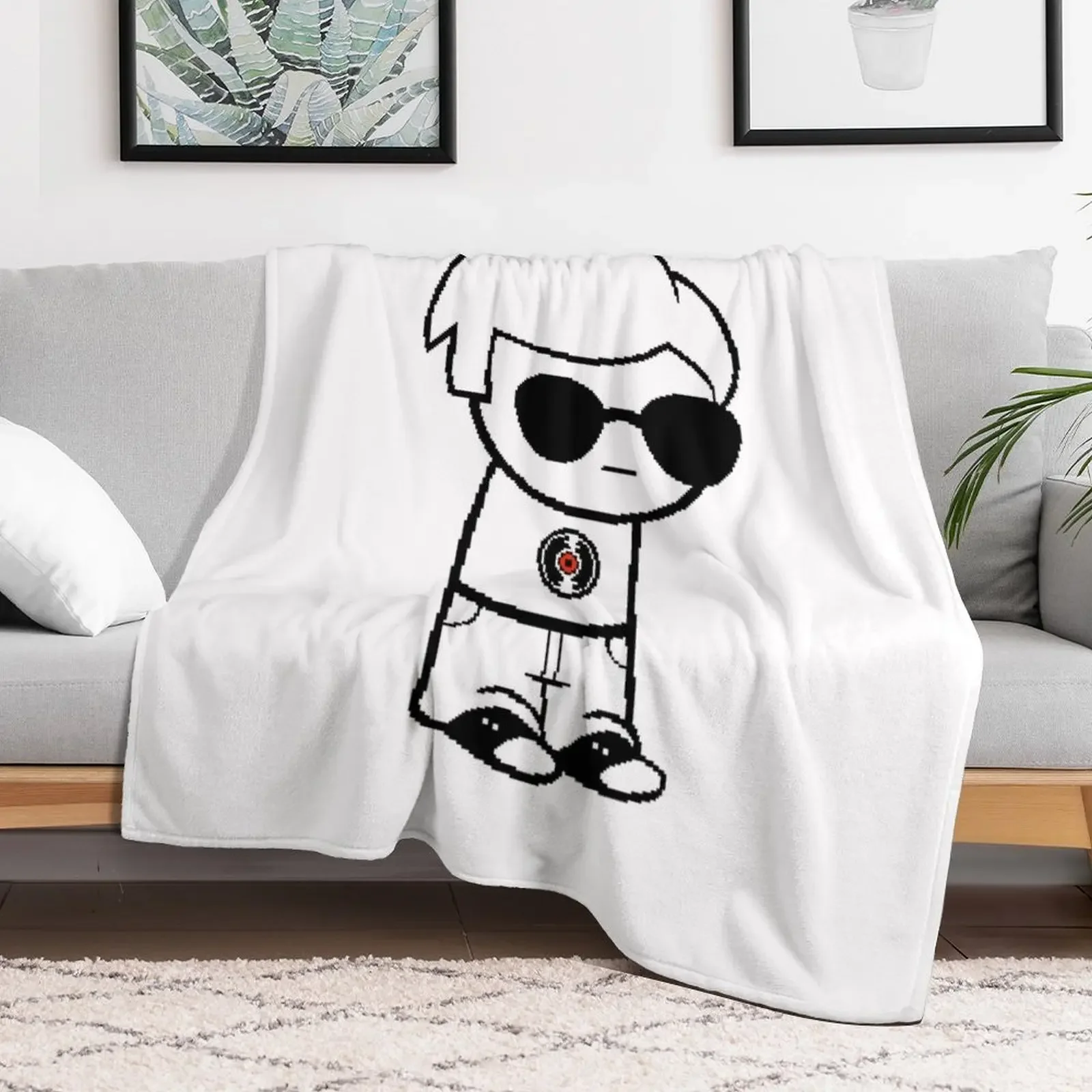 Dave Strider Homestuck Throw Blanket Sofa Quilt Travel Blankets