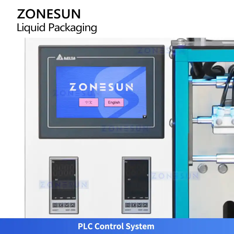 ZONESUN ZS-FS240P Automatic Peristaltic Pump Liquid Sachet Packing Machine Energy Drink Beverage Pouch Filling Sealer