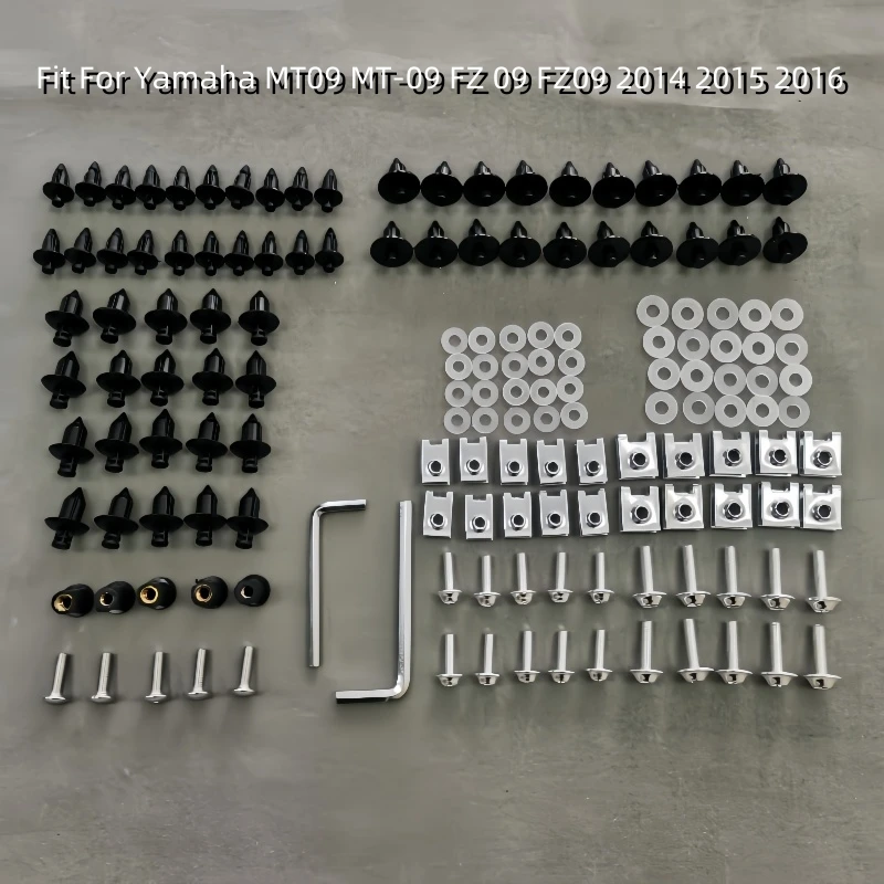 Fairing Bodywork Kit Bolts Screws Fit For Yamaha MT09 MT-09 FZ 09 FZ09 2014 2015 2016