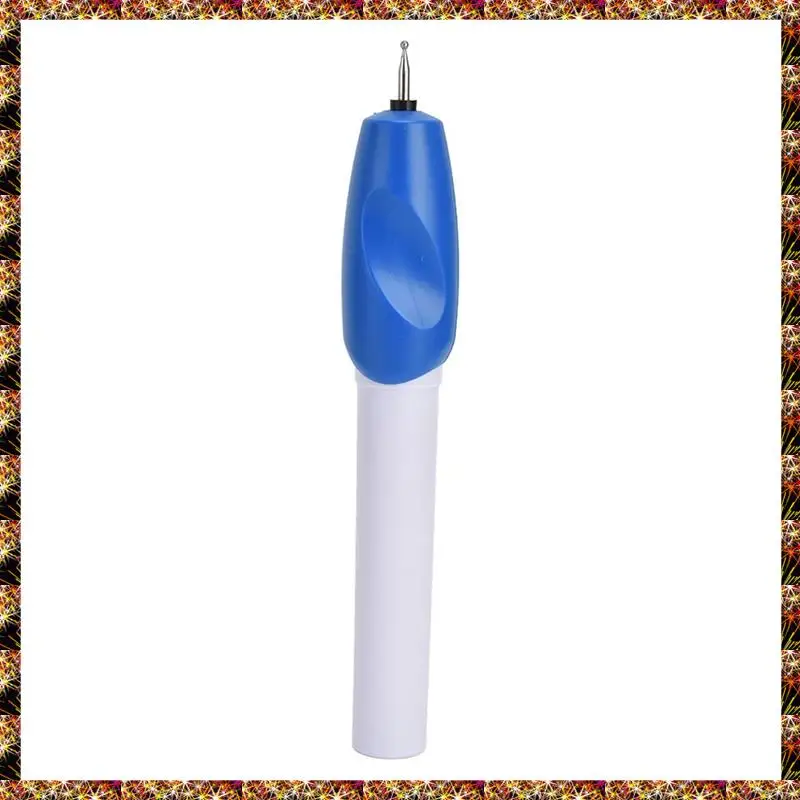 Penna per incisione in plastica portatile BTCL affidabile, penna per intaglio elettrica per etichette di benedizione per etichette per animali domestici Behangroller