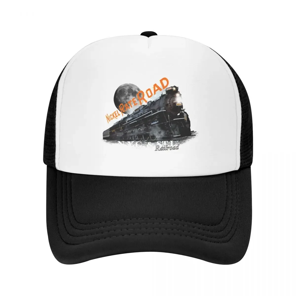 The Legendary Nickel Plate Road 765 Steam Locomotive by Motormaniac Baseball Cap custom Hat Men Golf Wear Women's