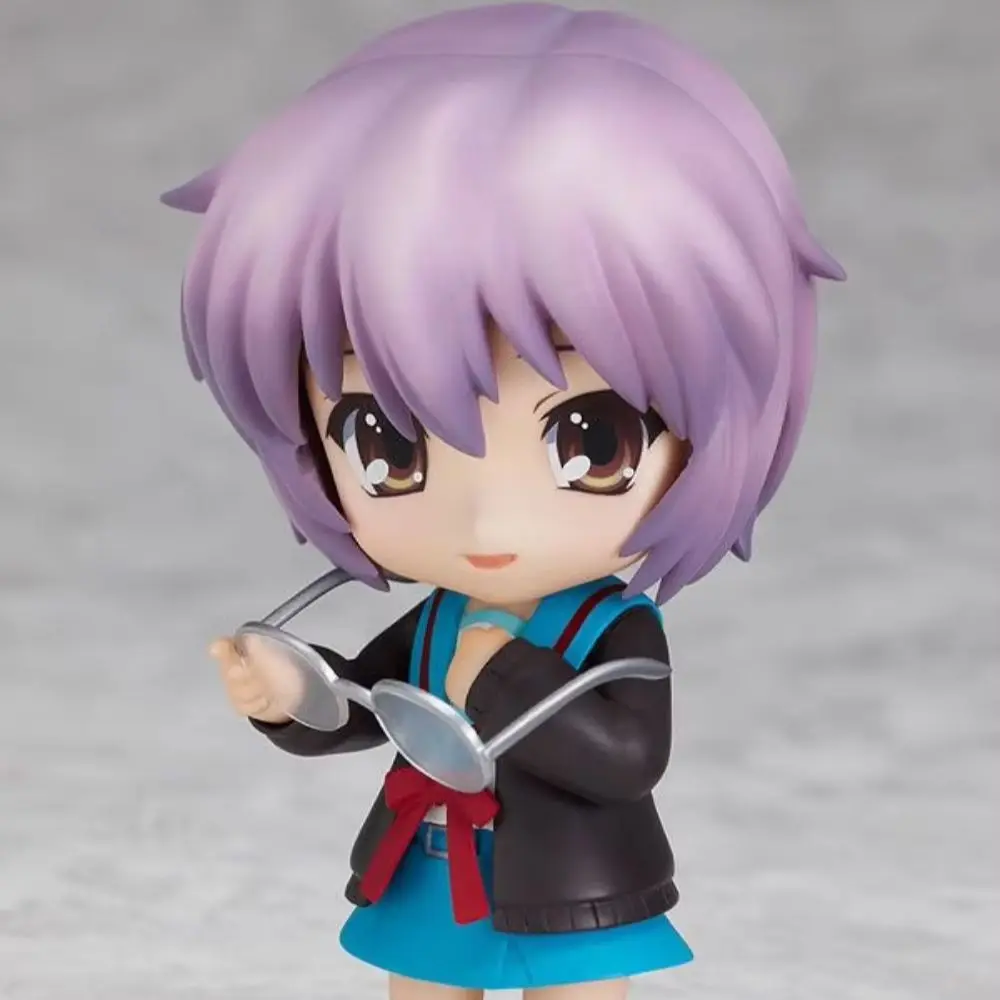 

100% Оригинальная коллекционная фигурка Good Smile Company Nagato Yuki Nendoroid (123) — аниме-модель, украшение, игрушка, подарок