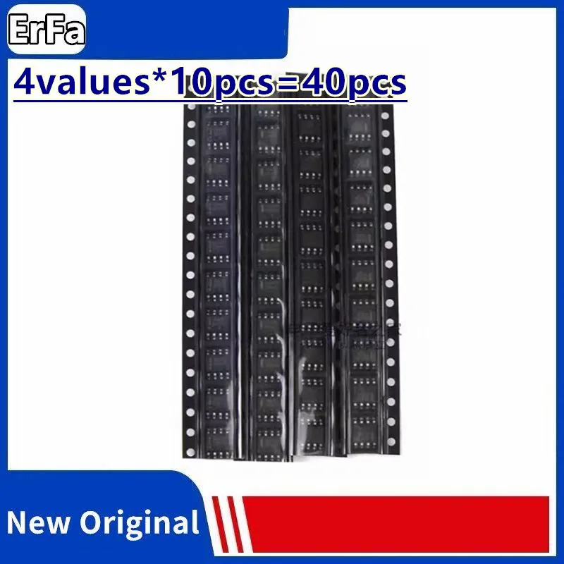 4values*10pcs=40pcs  UC3842 UC3843 UC3844 UC3845 SOP8 Kit SMD UC3842A UC3843A UC3844A UC3845A power IC