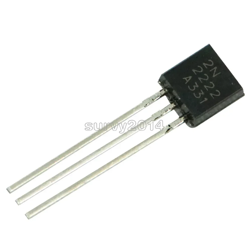 

100PCS New 2N2222 2N2222A TO-92 TO 92 Transistor