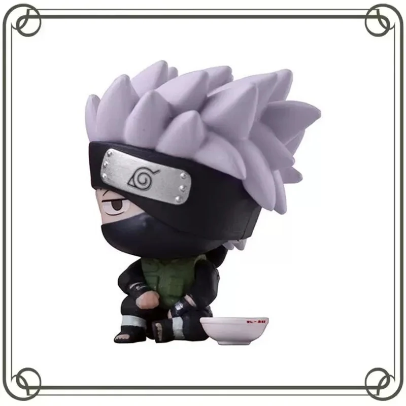 

Uzumaki Naruto Hatake Kakashi NARUTO Gashapon Wait Modeling Anime Figures Desktop Ornament Action Figure Model Toys